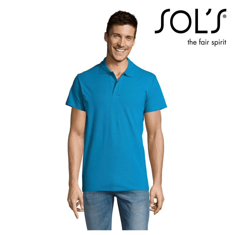 Διαφημιστικα μπλουζακια polo Sols χρωματιστά (LIV11342)