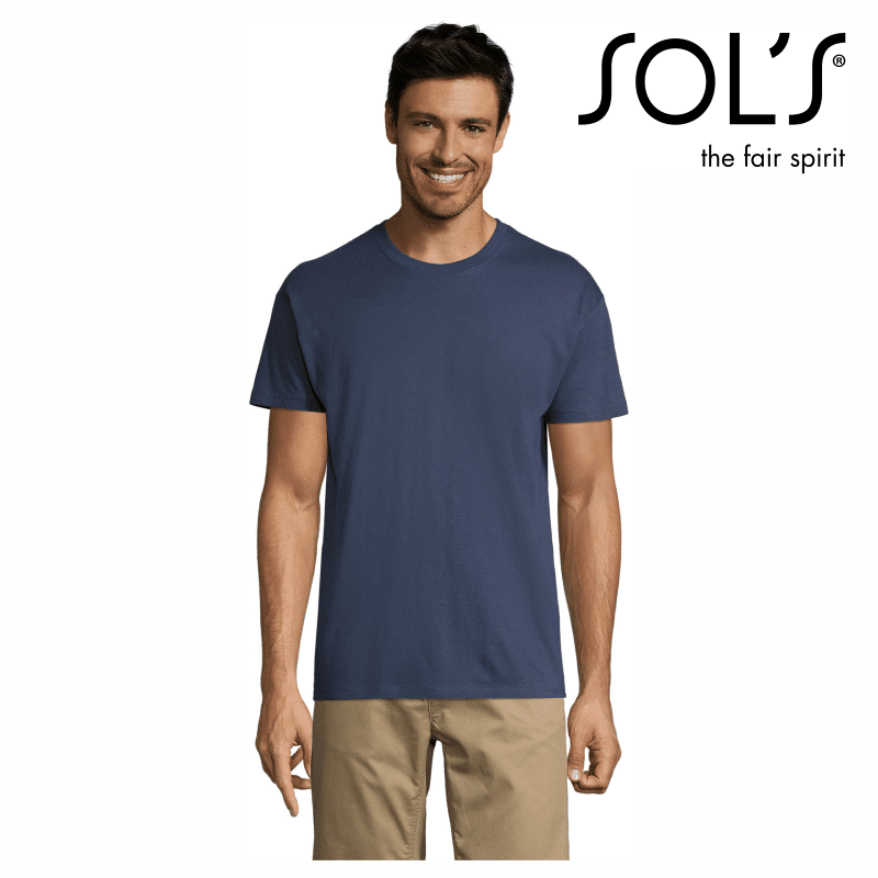 Διαφημιστικά μπλουζάκια Sols χρωματιστά (LIV11380)